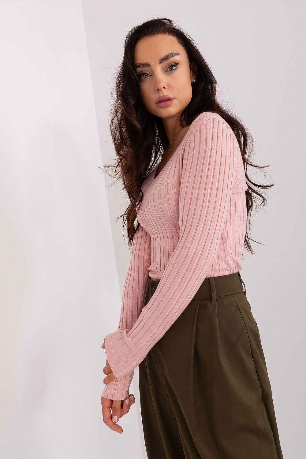 Jumper V-Neck Sweater