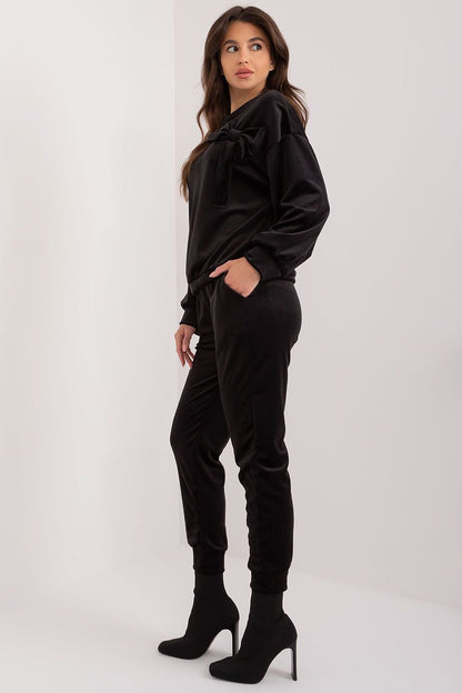 Trendy Velour Tracksuit by Italy Moda