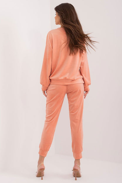 Trendy Velour Tracksuit by Italy Moda