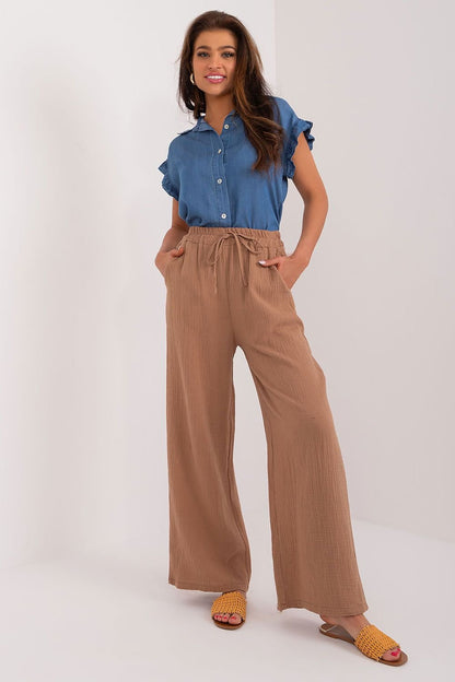 Versatile Fabric Pants by Italy Moda