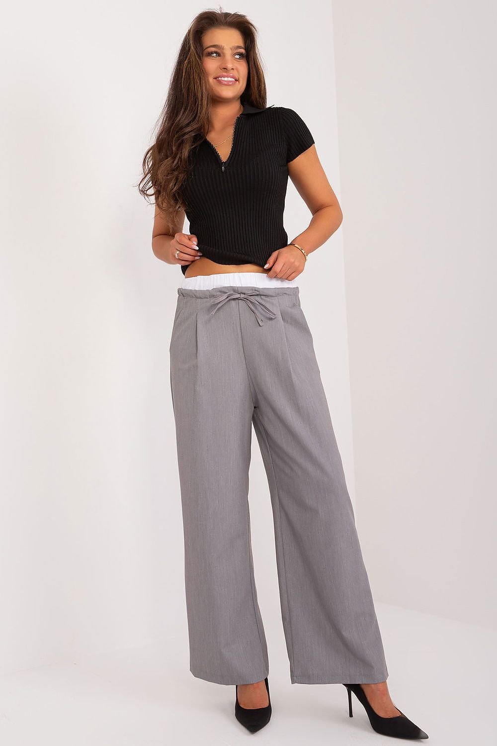 Elegant Palazzo Pants by Italy Moda