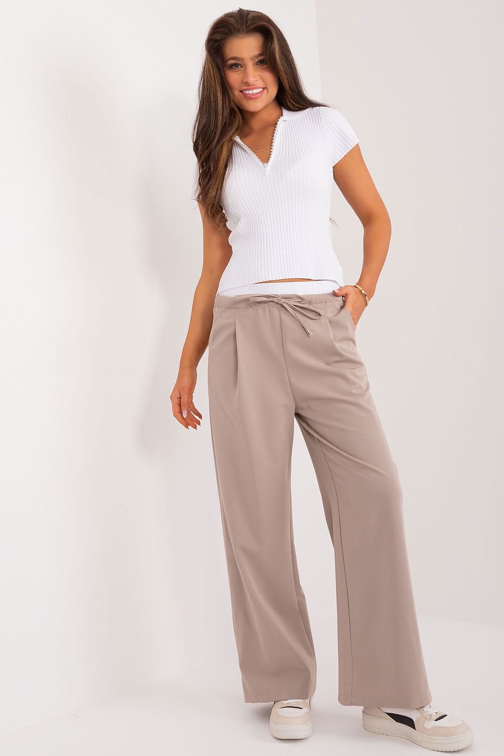 Elegant Palazzo Pants by Italy Moda