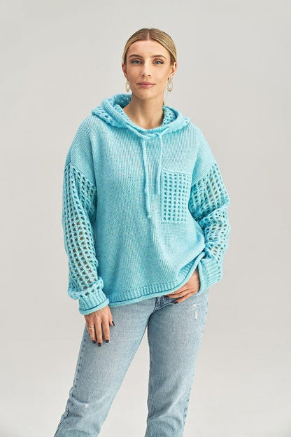 Figl Cozy Hooded Sweater