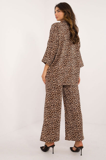 Comfort Print Shirt and Pants Set by Italy Moda