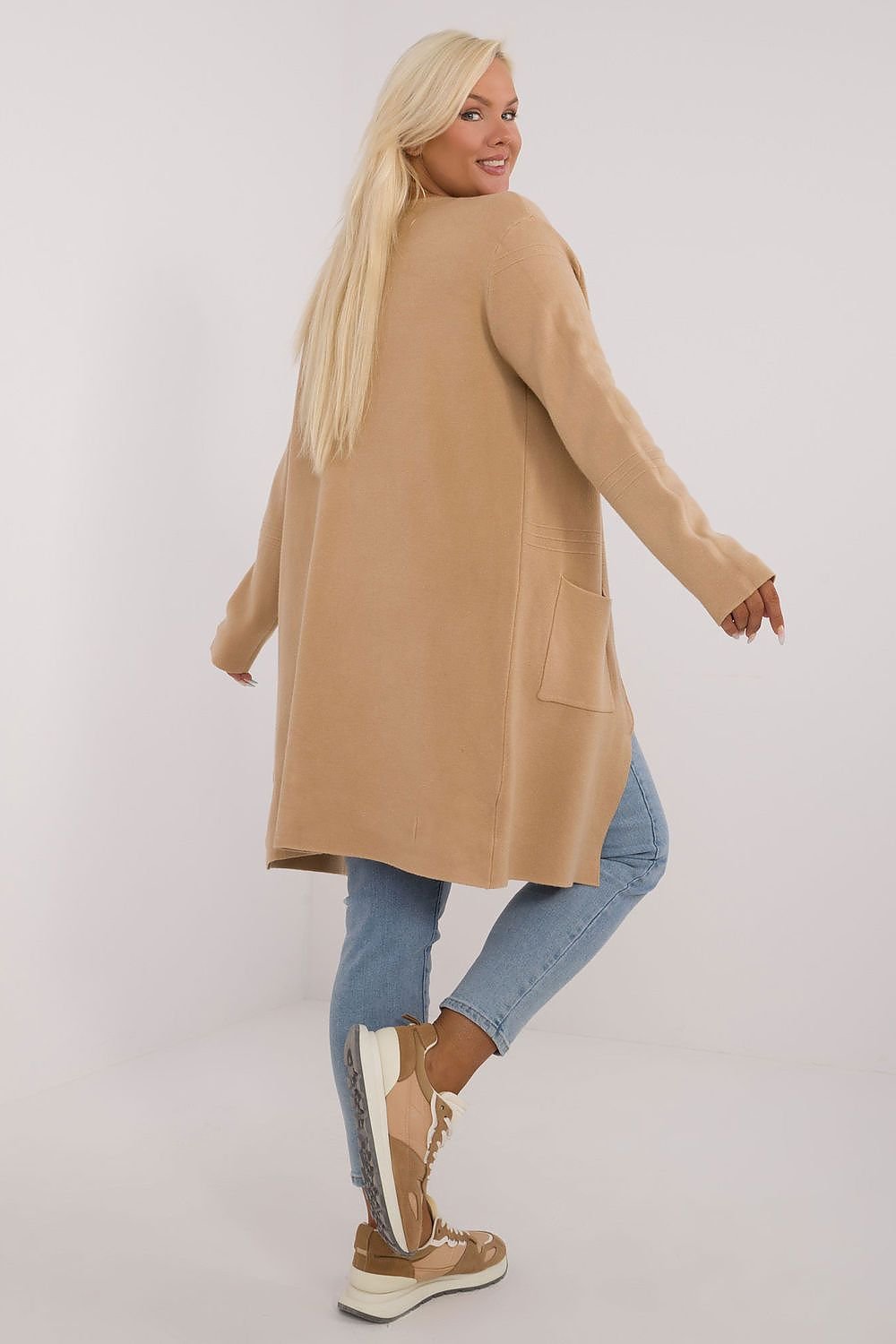 long cut Sweater plus size