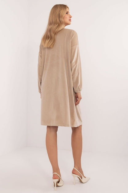 Velour Everyday Dress by Italy Moda