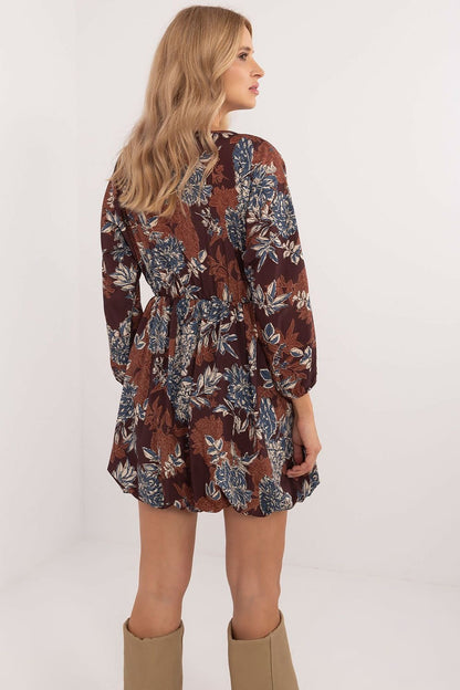 Bombshell Floral Dress by Italy Moda