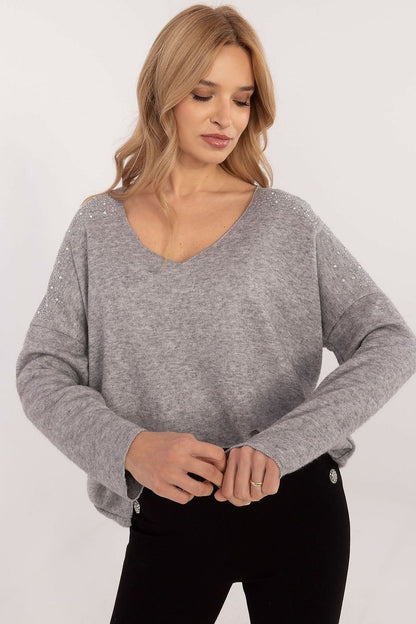 Rhinestone Sweater