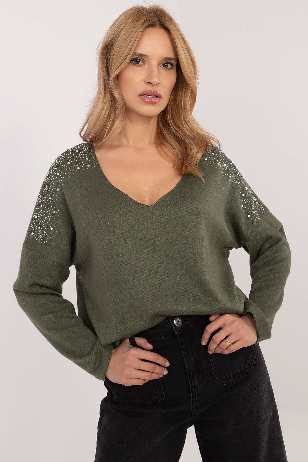 Rhinestone Sweater