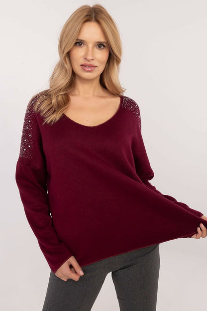 Rhinestone Sweater