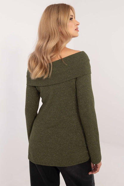 Shoulder-Off Sweater