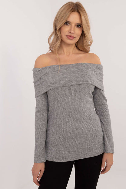 Shoulder-Off Sweater