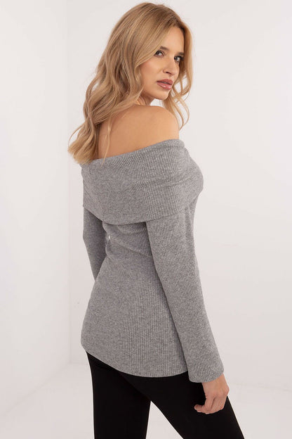 Shoulder-Off Sweater