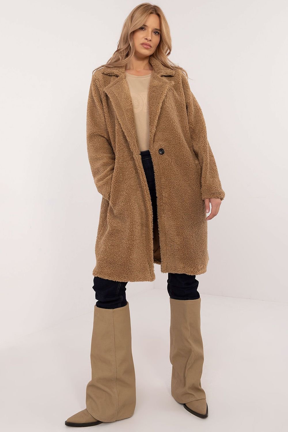 Timeless Elegance Winter Coat by Italy Moda