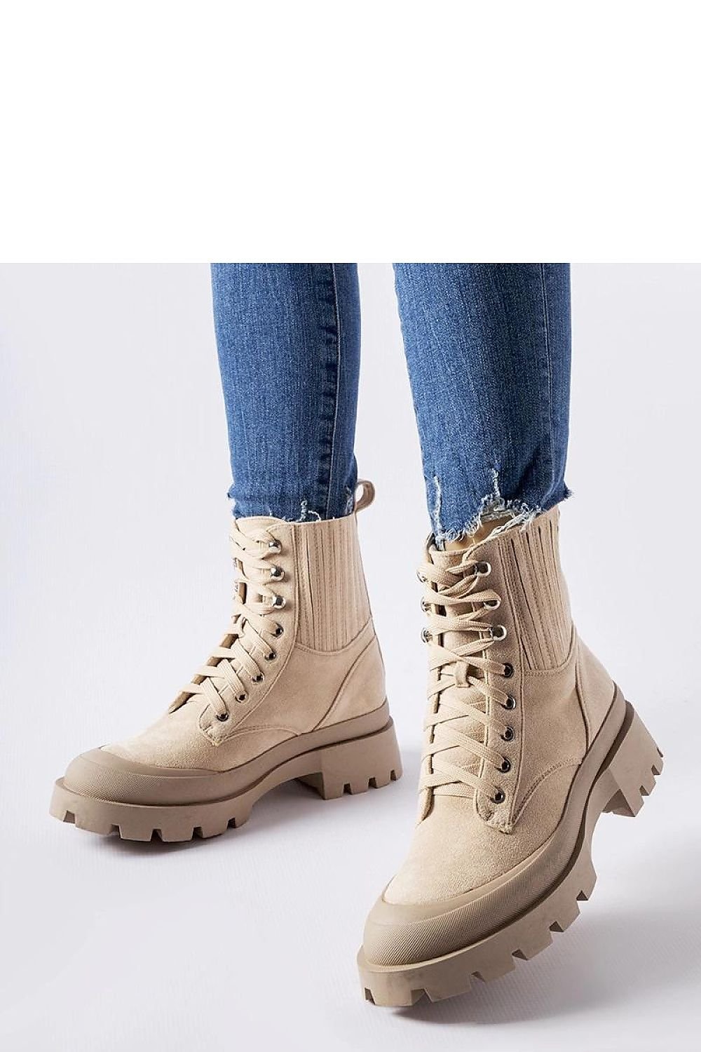 Boots Solea beige / 36 MAHYSTYLE