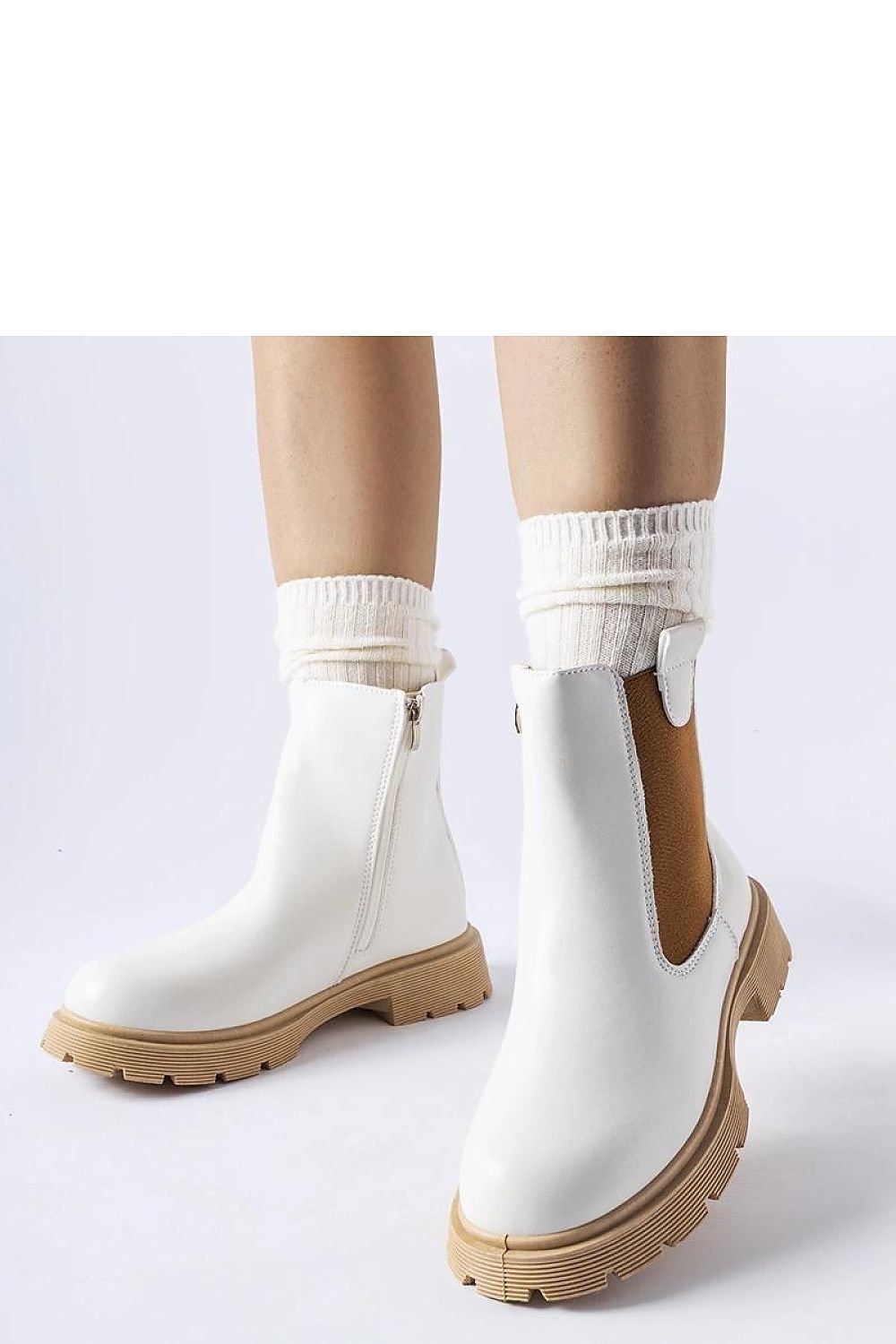 Boots Solea white / 36 MAHYSTYLE