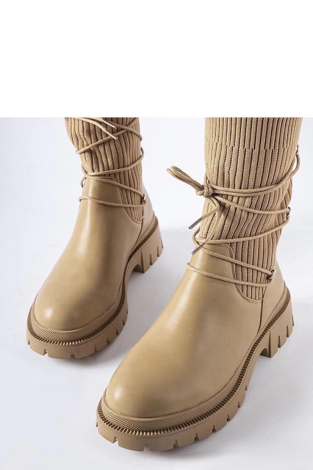 Boots Solea beige / 36 MAHYSTYLE