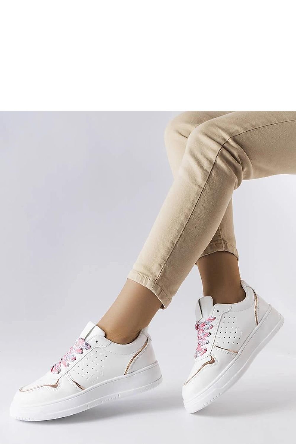 White Pryor Sneakers – Stylish & Comfortable Summer Footwear fuschia / 36 MAHYSTYLE