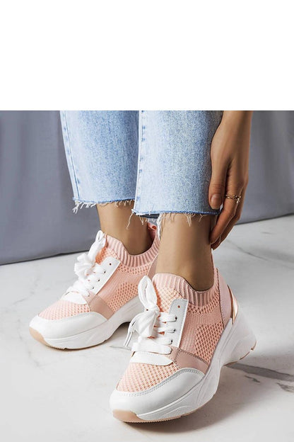 Ann Pink Wedge Sneakers – Stylish & Comfortable for Summer pink / 36 MAHYSTYLE