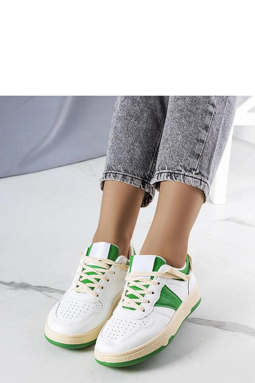 Marcella White & Pink Sneakers – Fresh & Stylish for Summer pink / 36 MAHYSTYLE