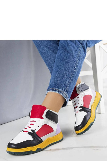 Purple Ankle Sneakers red / 36 MAHYSTYLE