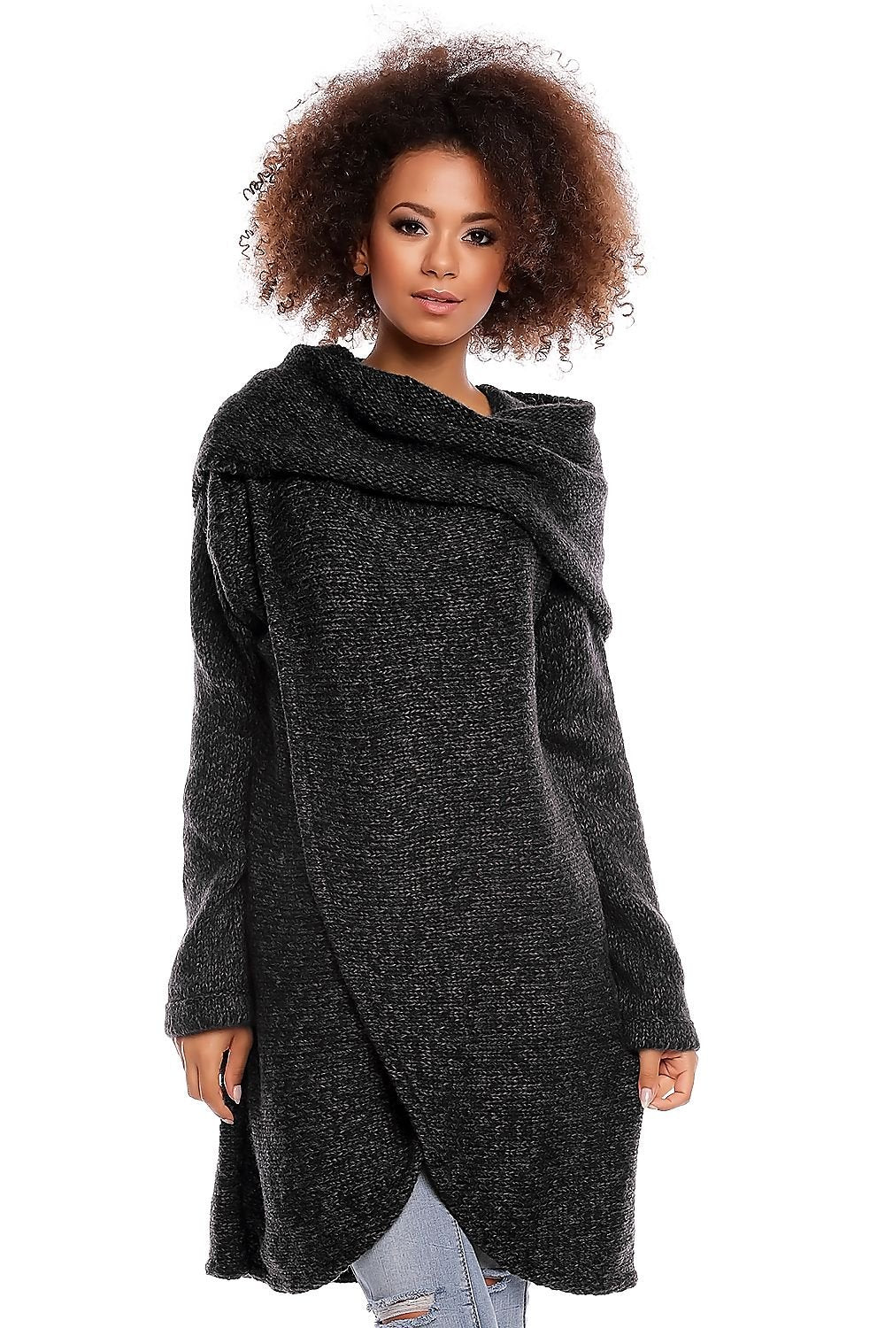 Asymmetric Long Jumper - PeeKaBoo black / one-size-fits-all MAHYSTYLE