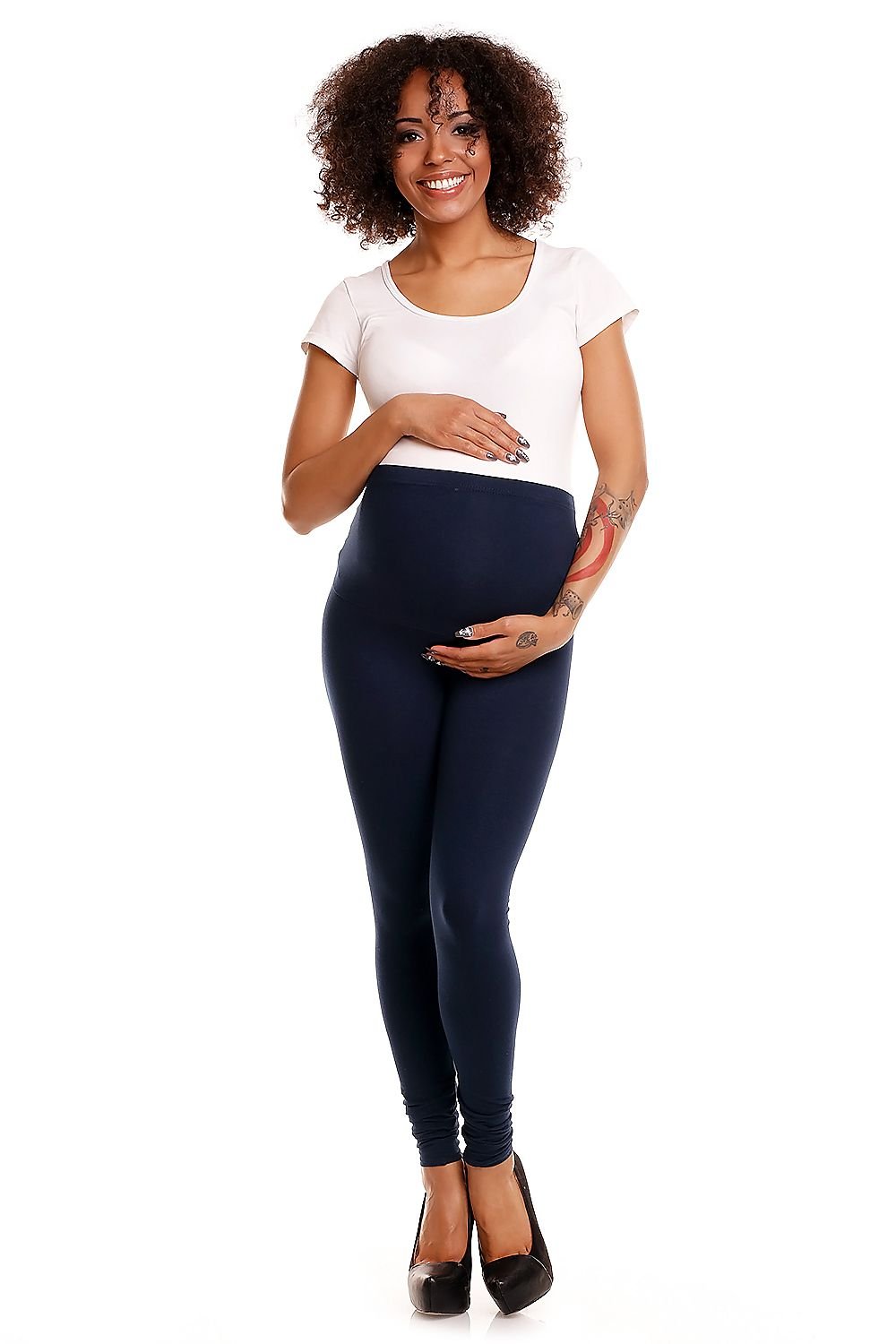 Serenity Maternity Leggings - PeeKaBoo grey / S/M MAHYSTYLE