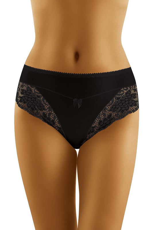 Comfortable Classic-Waist Wolbar Panties black / S MAHYSTYLE