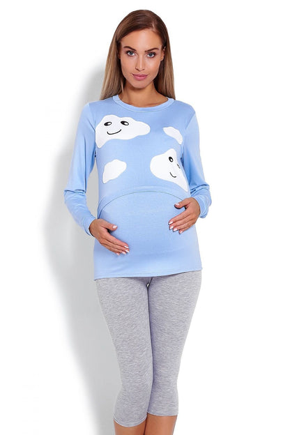 Maternity & Nursing Pajamas by PeeKaBoo blue / S/M MAHYSTYLE