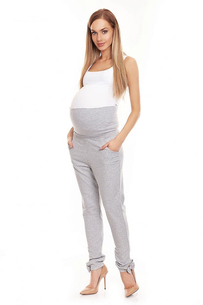 Bow Detail Maternity Sweatpants by PeeKaBoo grey / S/M MAHYSTYLE