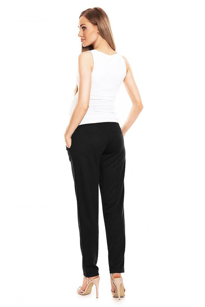 Effortless Chic Maternity Trousers by PeeKaBoo black / S/M MAHYSTYLE