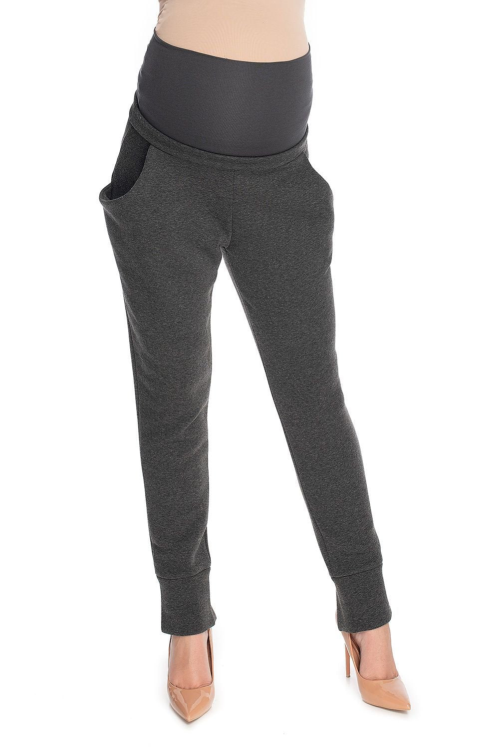 Relaxed Maternity Sweatpants by PeeKaBoo grey / S/M MAHYSTYLE