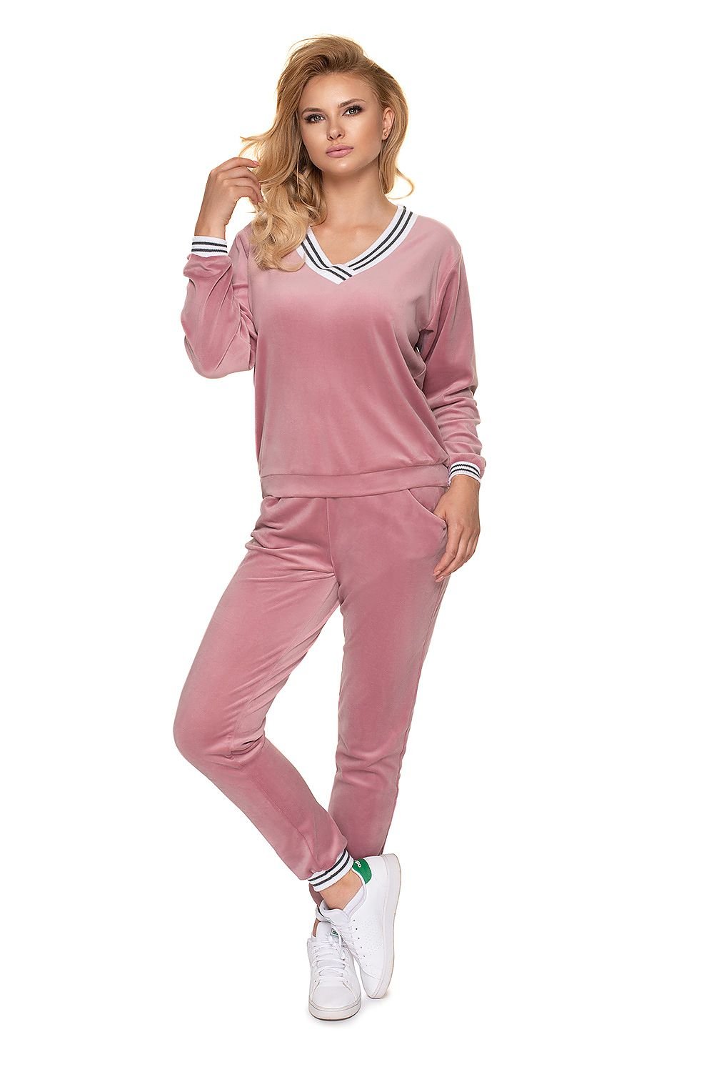 Luxe Velour Tracksuit by PeeKaBoo pink / S/M MAHYSTYLE