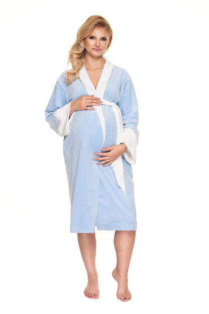 Velour Comfort Robe by PeeKaBoo