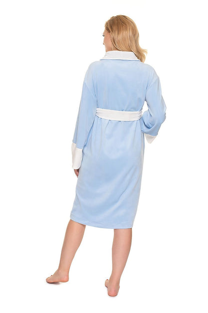 Velour Comfort Robe by PeeKaBoo