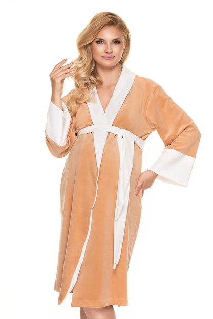 Velour Comfort Robe by PeeKaBoo