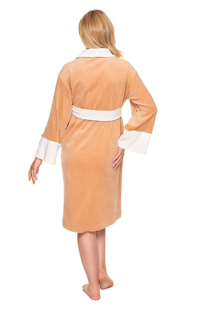 Velour Comfort Robe by PeeKaBoo