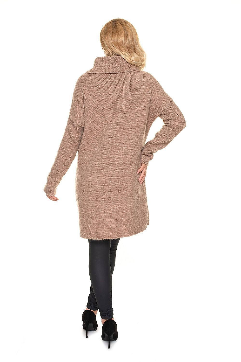 Woolen Cozy Wrap by PeeKaBoo beige / one-size-fits-all MAHYSTYLE