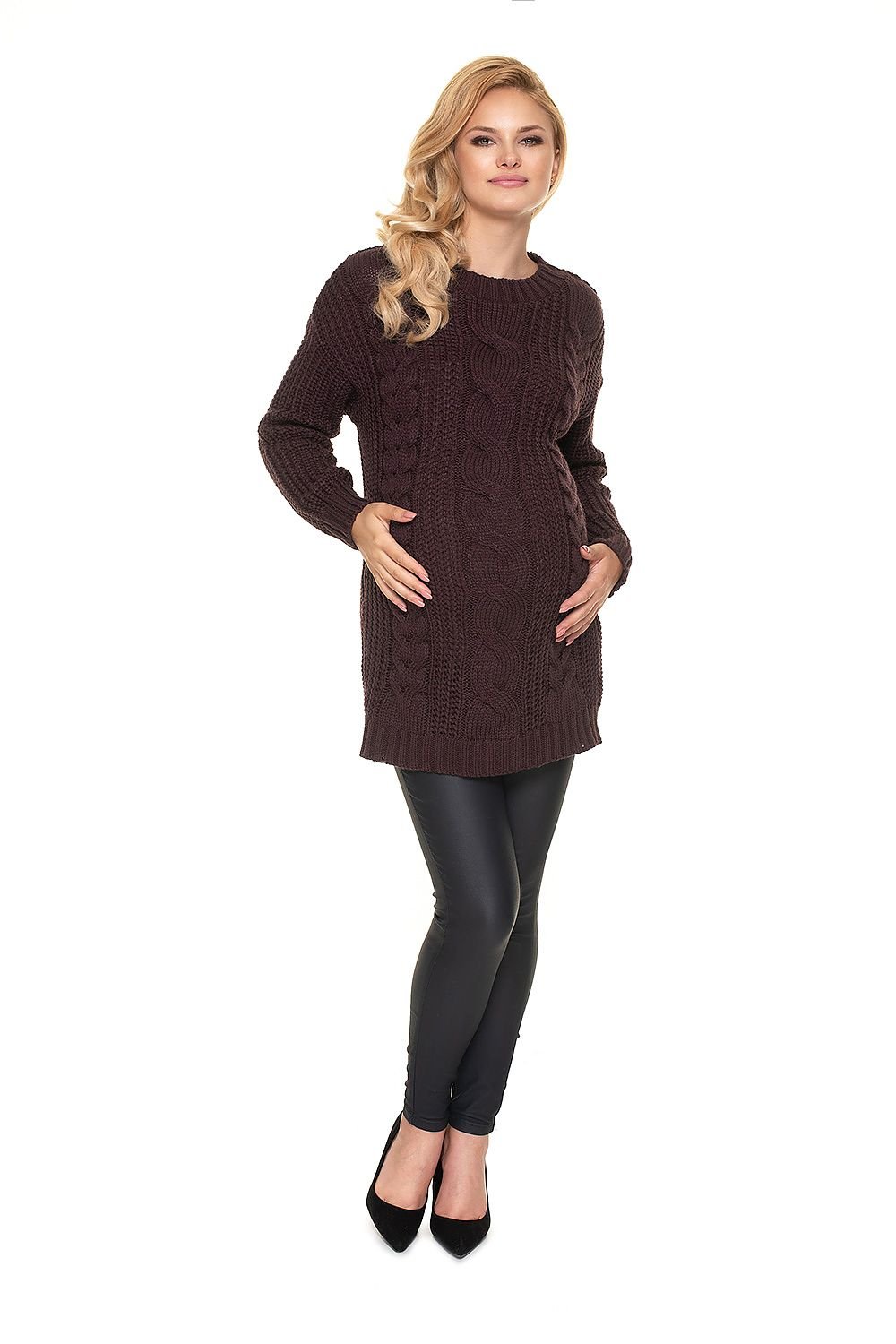 Braided Bliss Pullover - PeeKaBoo beige / one-size-fits-all MAHYSTYLE