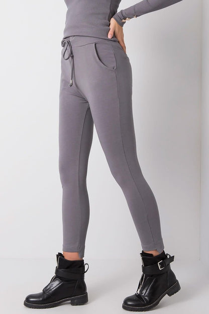 BFG – Women’s Tapered Sweatpants with Waist Tie