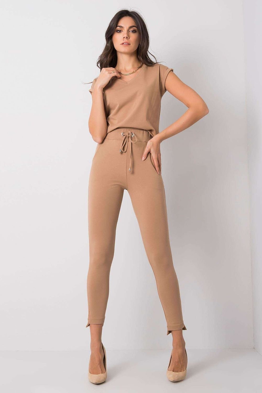BFG – Women’s Tapered Sweatpants with Waist Tie