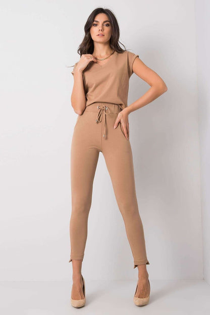 BFG – Women’s Tapered Sweatpants with Waist Tie