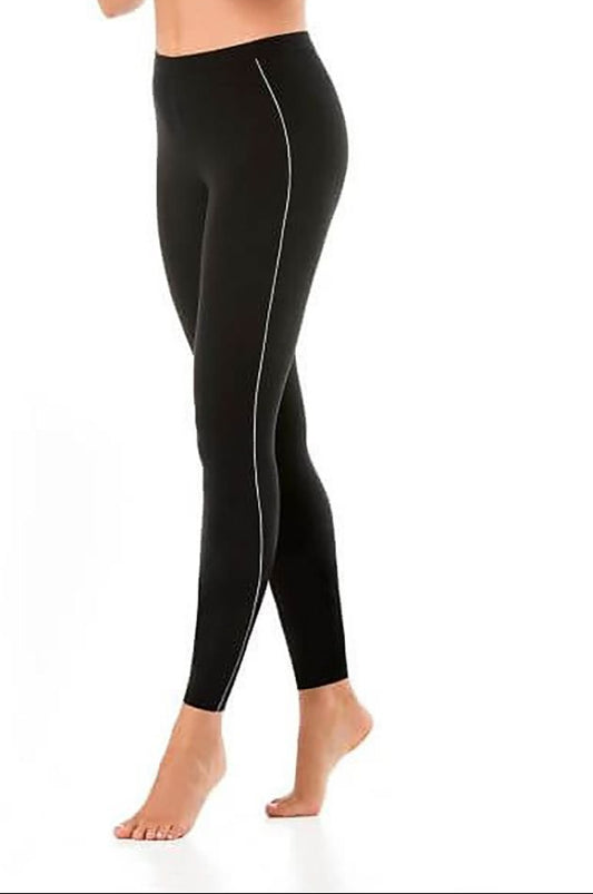 Long Athletico Cotton Leggings - Teyli XS MAHYSTYLE