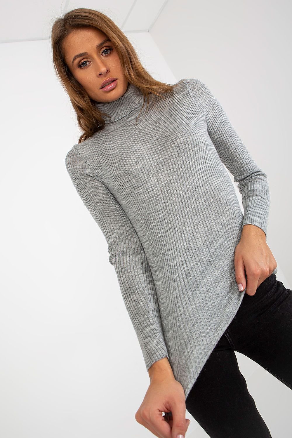 Ribbed Turtleneck