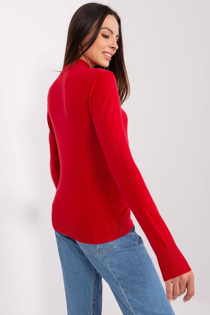 Turtleneck Long-Sleeve Sweater