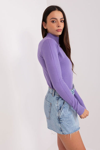 Turtleneck Long-Sleeve Sweater