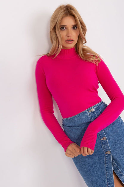 Turtleneck Long-Sleeve Sweater