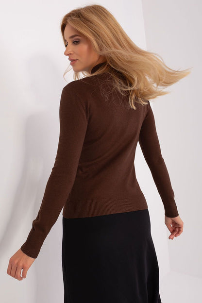 Turtleneck Long-Sleeve Sweater