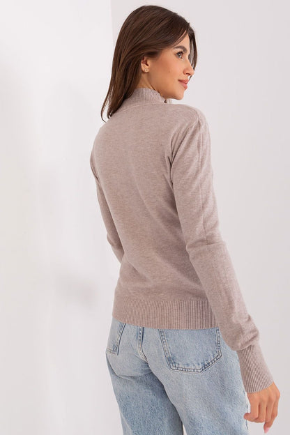 Turtleneck Long-Sleeve Sweater