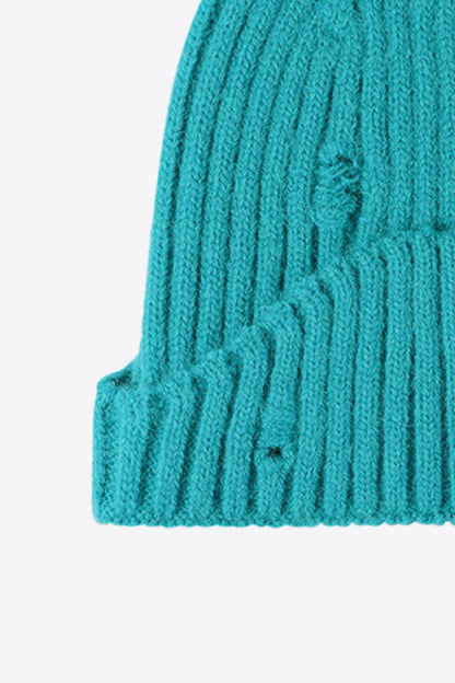 Rib-Knit Beanie